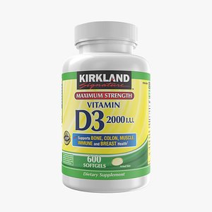 Vitamin D Bottle