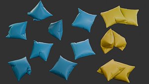 3D Pillows Pack 1 model