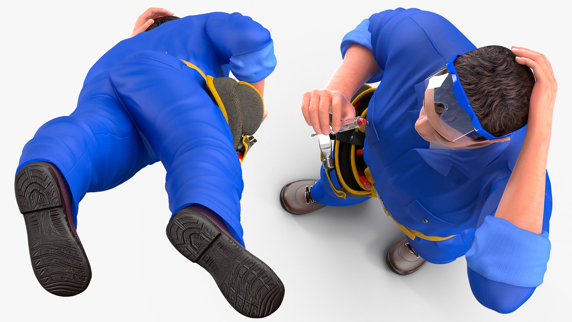 3D Electrician Thinking Electrical - TurboSquid 1606361