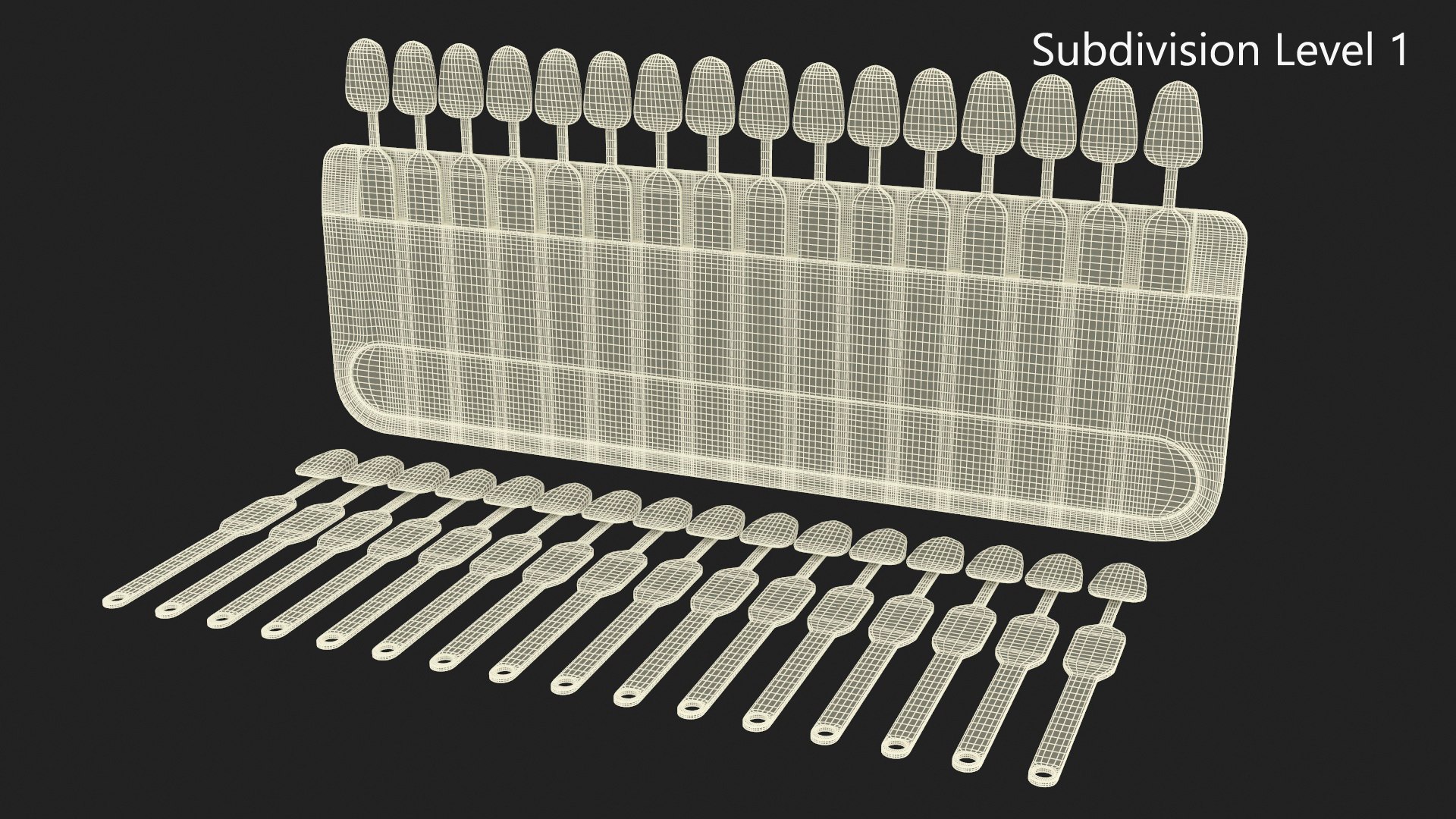 3D VITA Classical A1-D4 Shade Guide https://p.turbosquid.com/ts-thumb/0I/k6vJAE/DZ/vitaclassicala1d4shadeguidec4dmodel023/jpg/1710250475/1920x1080/fit_q87/1dbb1672bb2b38d7733c938384deb8fc249a775b/vitaclassicala1d4shadeguidec4dmodel023.jpg