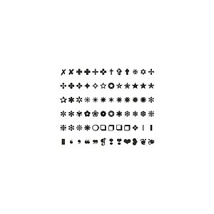 3D symbols set23 cg cad model
