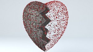 Sci-Fi Shapes The Broken Heart model