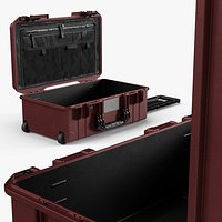 Durable Air Tight Hard Case Red