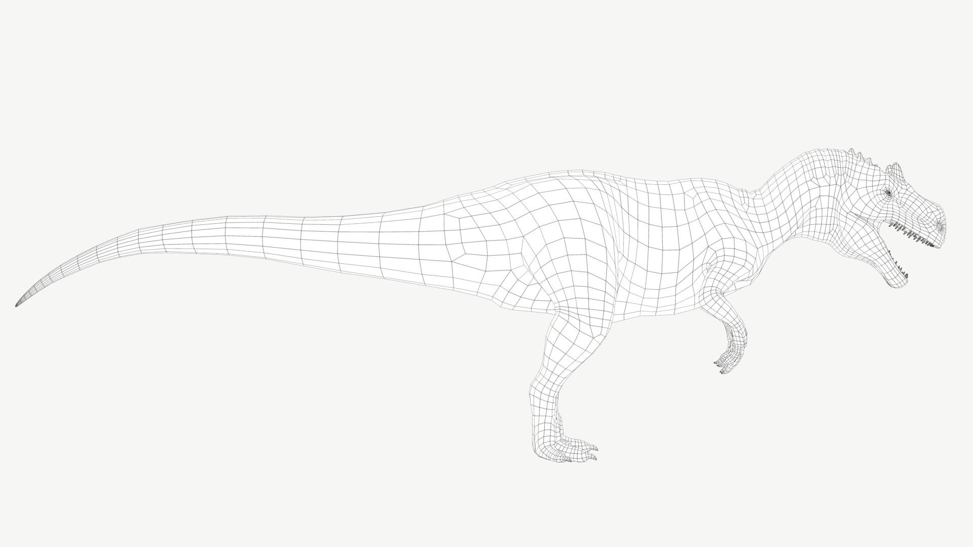 3D Allosaurus Model - TurboSquid 1154705