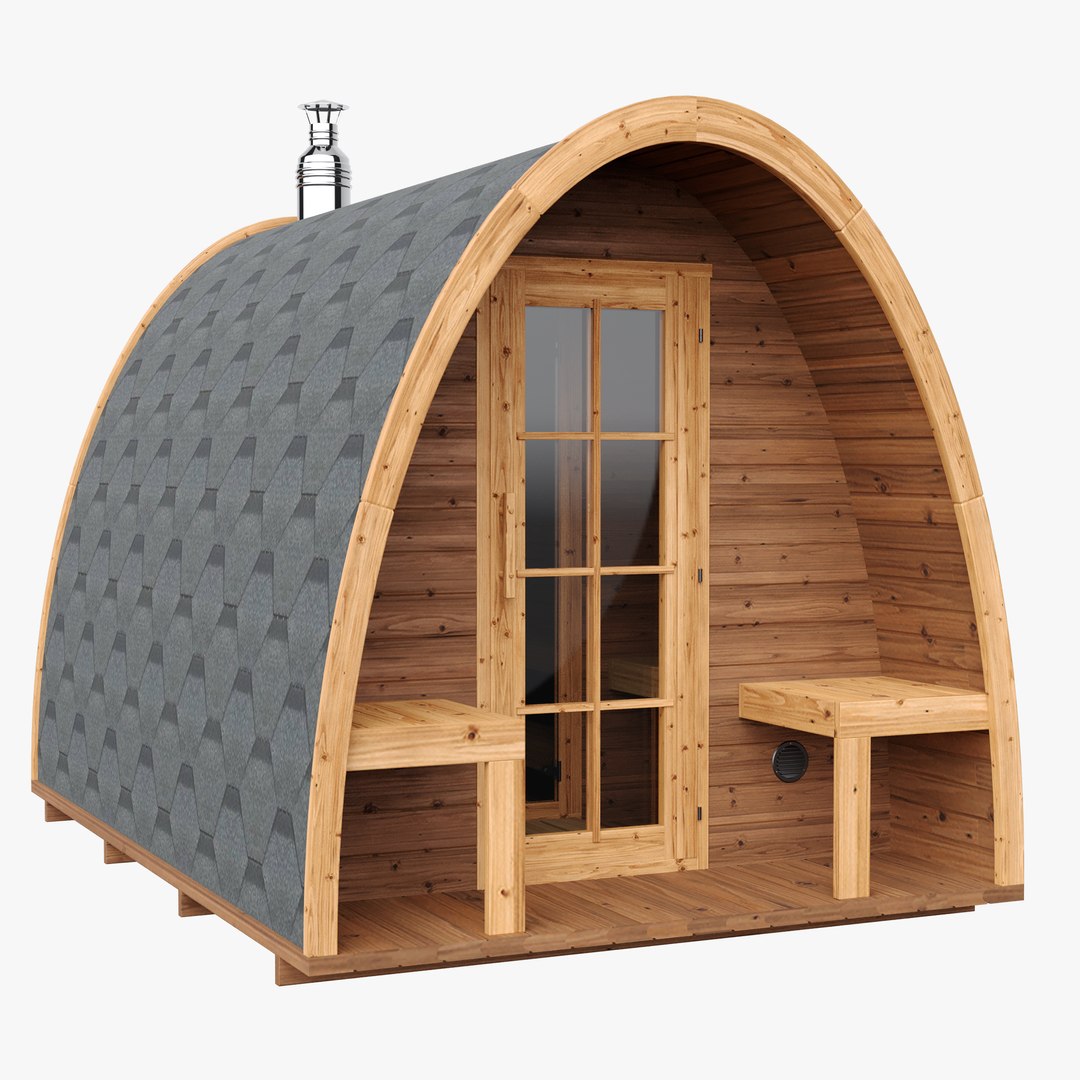 Iglu Sauna Double Room 3D model - TurboSquid 2063158