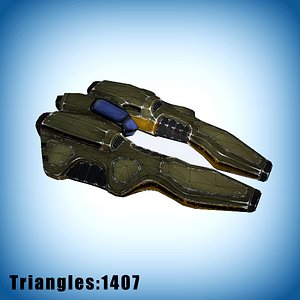 3ds max space ship