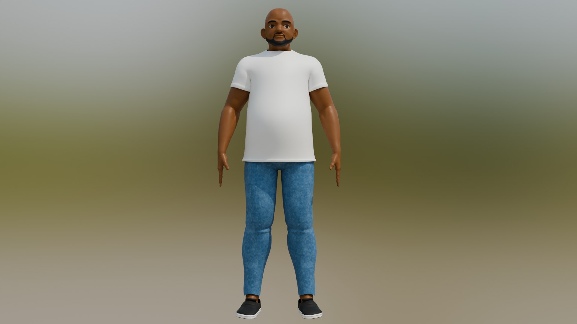 Background Rigged Character 3D Model - TurboSquid 2285992