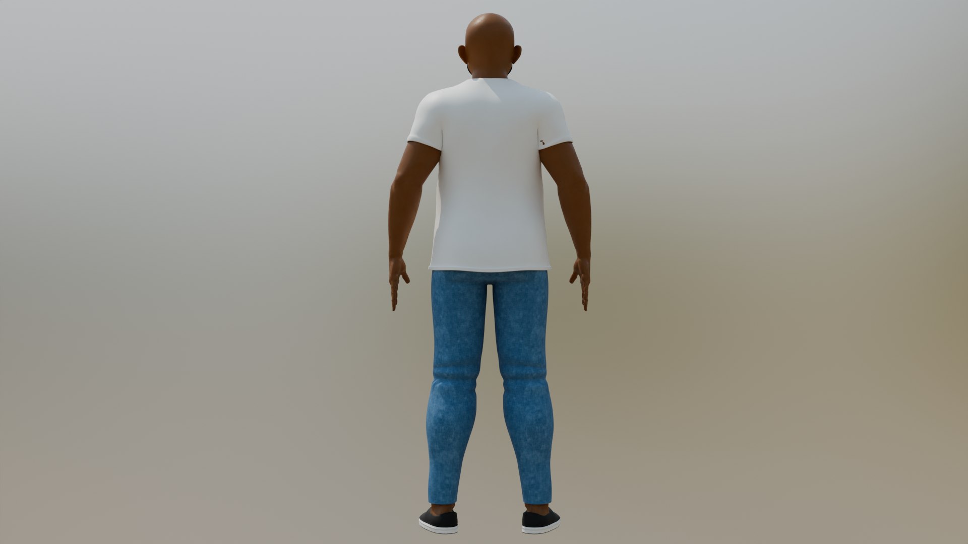 Background Rigged Character 3D Model TurboSquid 2285992