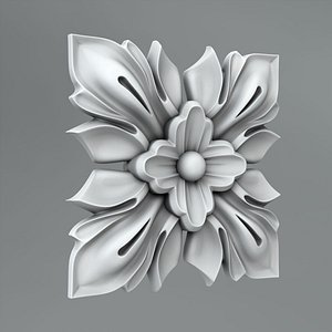 classical decoration 3d max