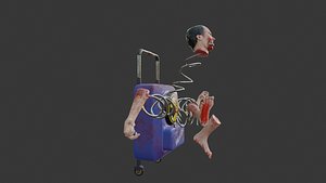 3D The Bagman PBR 4K model