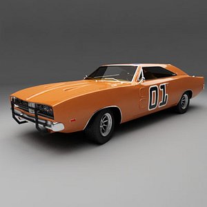 General Lee 3D Models for Download