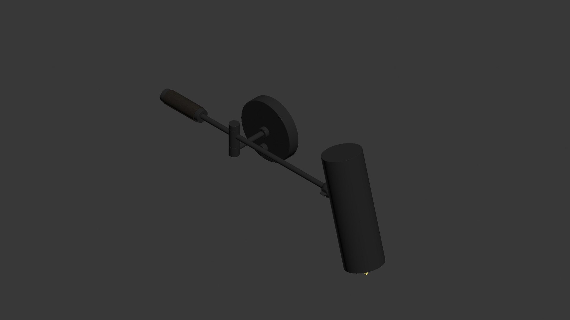 Cylinder swing arm sconce - Apparatus model https://p.turbosquid.com/ts-thumb/0J/7huCD8/xE/01_shaded/jpg/1793215592/1920x1080/fit_q87/8d57c75fd7a4f90fba023e0852e8b27a2db35e88/01_shaded.jpg