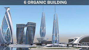 Organic Arch 4 3D model