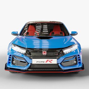 3D Honda Civic TypeR 2020