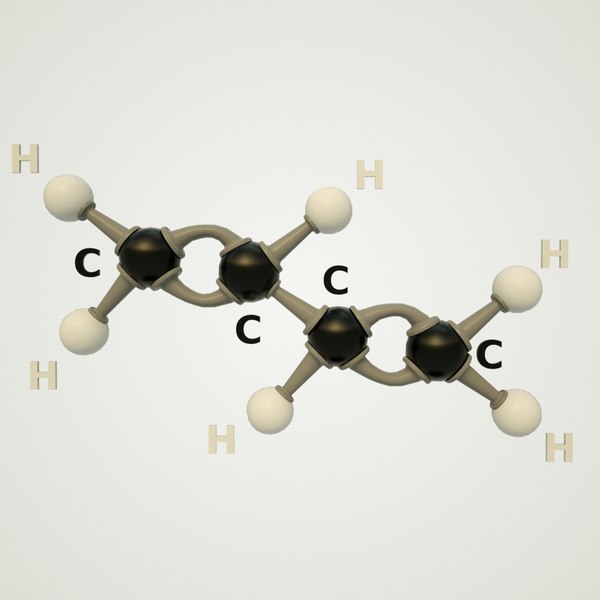 modeled molecule 3D model