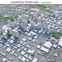 Houston Downtown Texas USA
