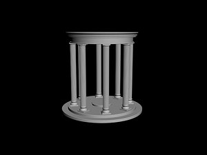 free 3ds model temple