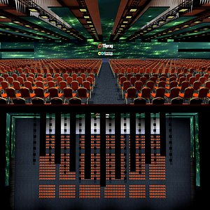 3D Hotel Meeting Room 56