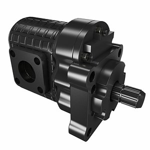 gear pump 3D model