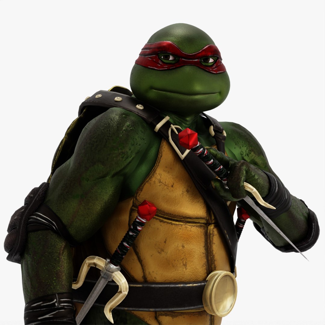 REALISTIC RAPHAEL TMNT 3D model - TurboSquid 2085260