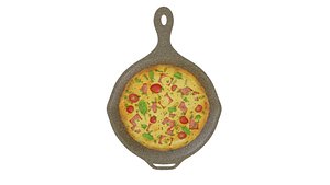 Omlette cartoon food-omlette only