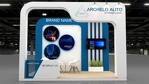 3D Exhibition 3D Model model