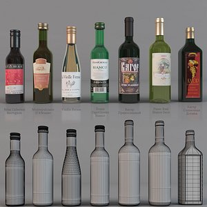 bottle wine 3ds