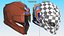 3D Motorcycle Helmets Collection