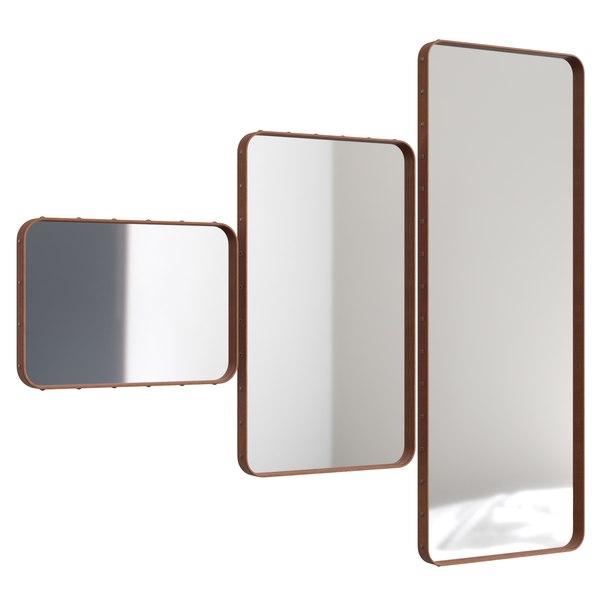 modelo 3d Adnet Rectangular Mirror - TurboSquid 1944886