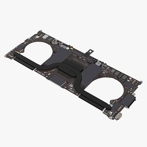 3D Logic Board MacBook Pro 14 M2 model