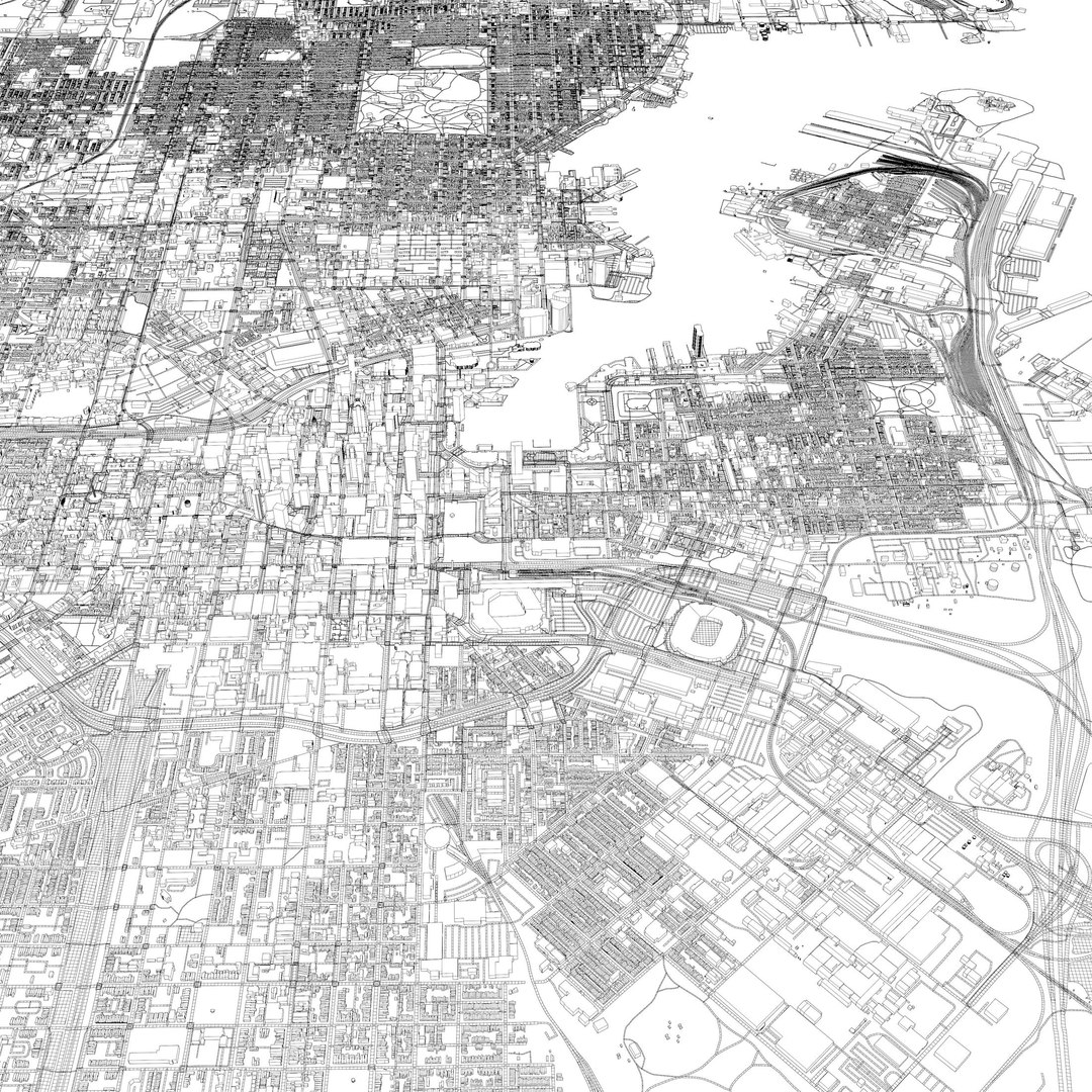 3D Baltimore USA - City And Urban - TurboSquid 2213520