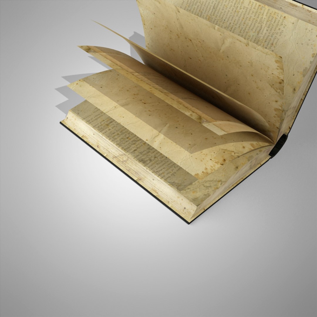 Old Book Rigging Animation Max