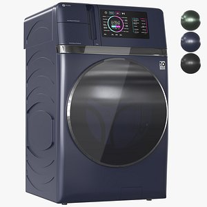GE Washer and Dryer Set 01 PFQ97HSPVRS PFQ97HSPVGN PFQ97HSPVDS model