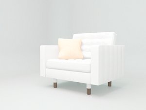 3d chair armchair model