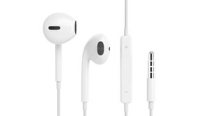 3D model apple earbuds