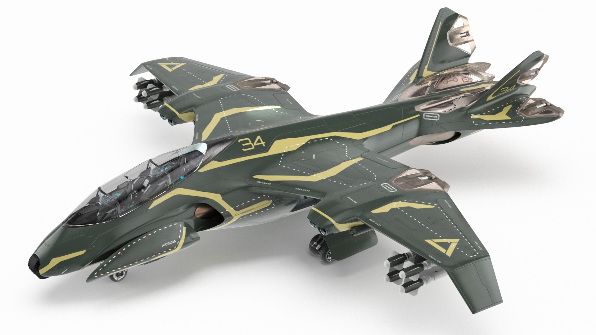 Futuristic Military Army Collection 3D https://p.turbosquid.com/ts-thumb/0J/tLQD6n/0f/armed_futuristic_military_fighter_green_002/jpg/1790471324/1920x1080/fit_q87/44245d6f255c531f045ddb6c9cfc477912568436/armed_futuristic_military_fighter_green_002.jpg