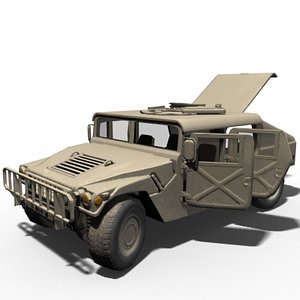 HMMWV (Military Humvee) Normal Mapped