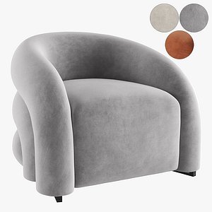 3D Armchair Hugo