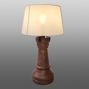 lamp chess 3d model