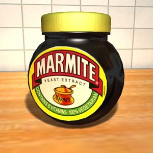 3d marmite jar