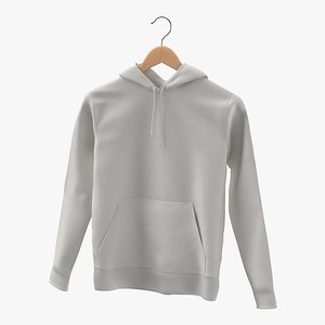 Male Standard Hoodie Hanging on Hanger