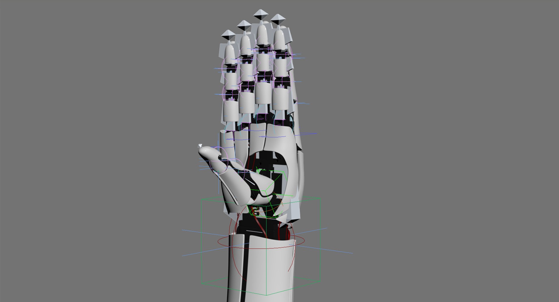 3D Robot Hand Arm Rigging Model - TurboSquid 1403723