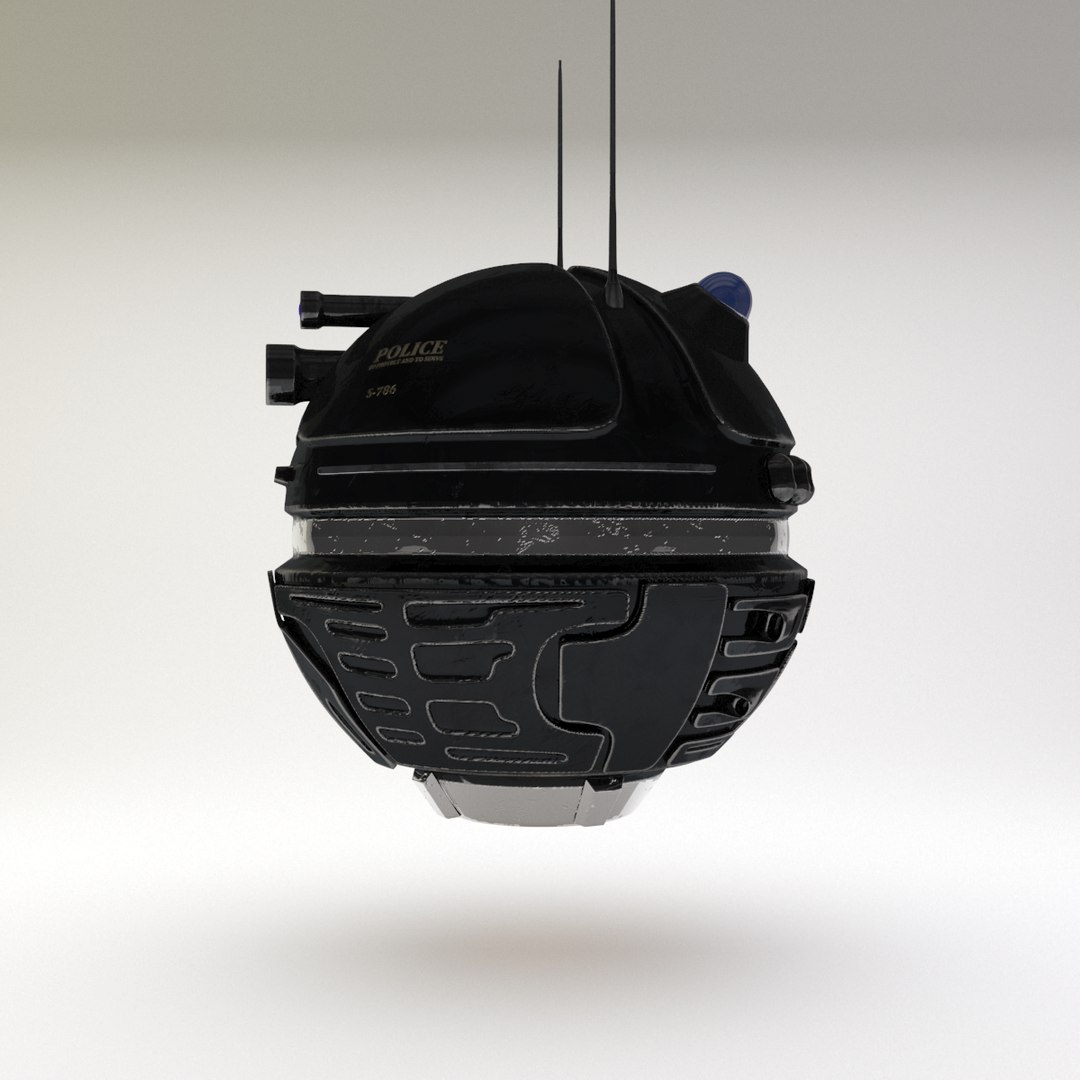 police probe 3d model