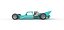 Supermodified rear engine race car Version 2 Scale 1 to 25