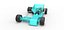 Supermodified rear engine race car Version 2 Scale 1 to 25