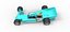 Supermodified rear engine race car Version 2 Scale 1 to 25