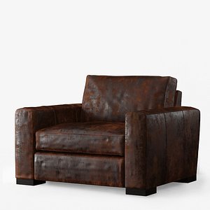 maxwell leather armchair max