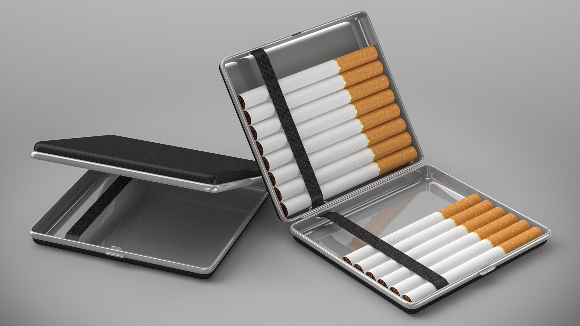 Cigarettes Collection Model - TurboSquid 2046771