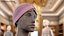 Pink Turban Headwear