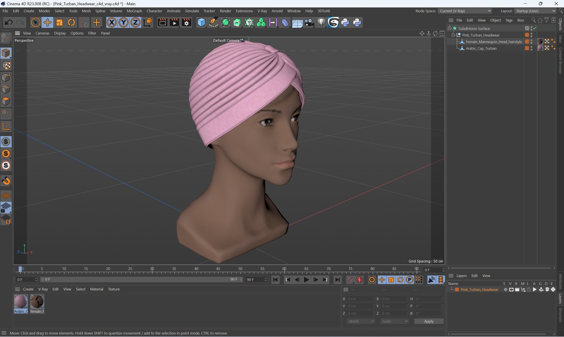 3D Pink Turban Headwear https://p.turbosquid.com/ts-thumb/0K/EHn3LG/5L/pink_turban_headwear_1003/jpg/1744086606/1920x1080/fit_q87/40ac266cc8156f2eed1ebd865f6e34d66d991920/pink_turban_headwear_1003.jpg